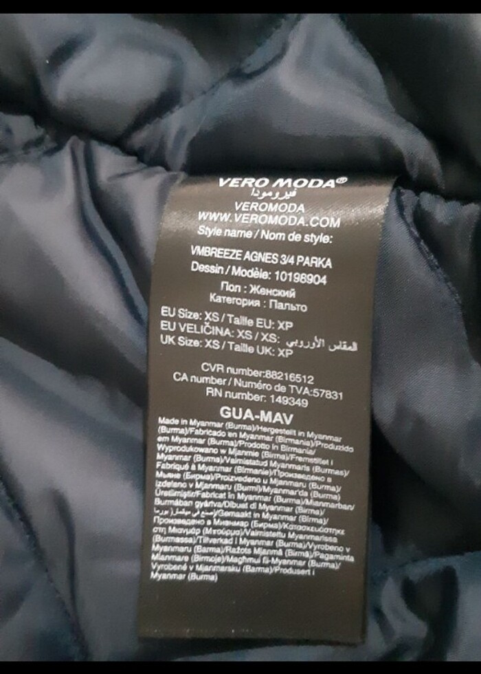 Vero Moda kadın parka - Görsel 5