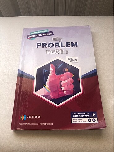 Antrenman yayınları hiç problem değil test kitabı