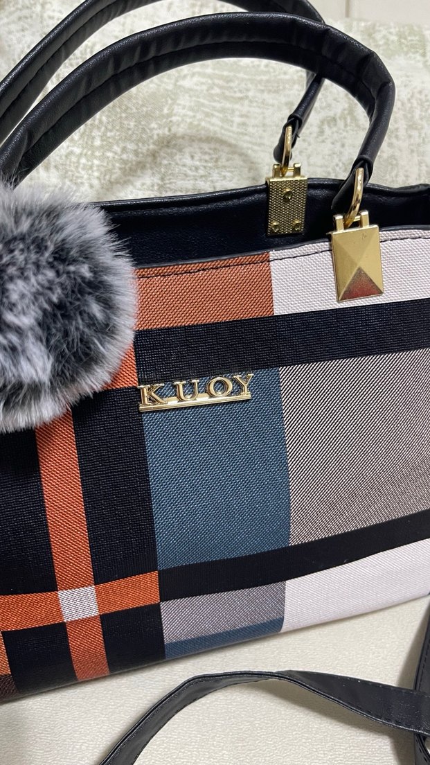 Çok Renkli Kadın Omuz el Çantası - Görsel 3