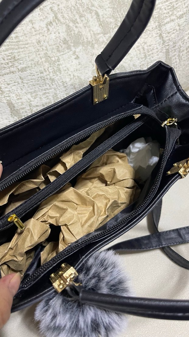 Çok Renkli Kadın Omuz el Çantası - Görsel 5