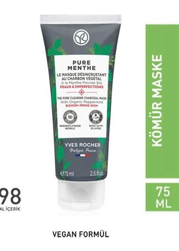 yves Rocher Kömür Maskesi 75 ml