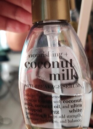 Coconat milk serum