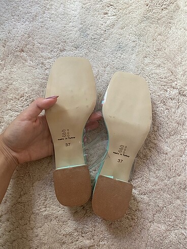 Şeffaf terlik - Görsel 3