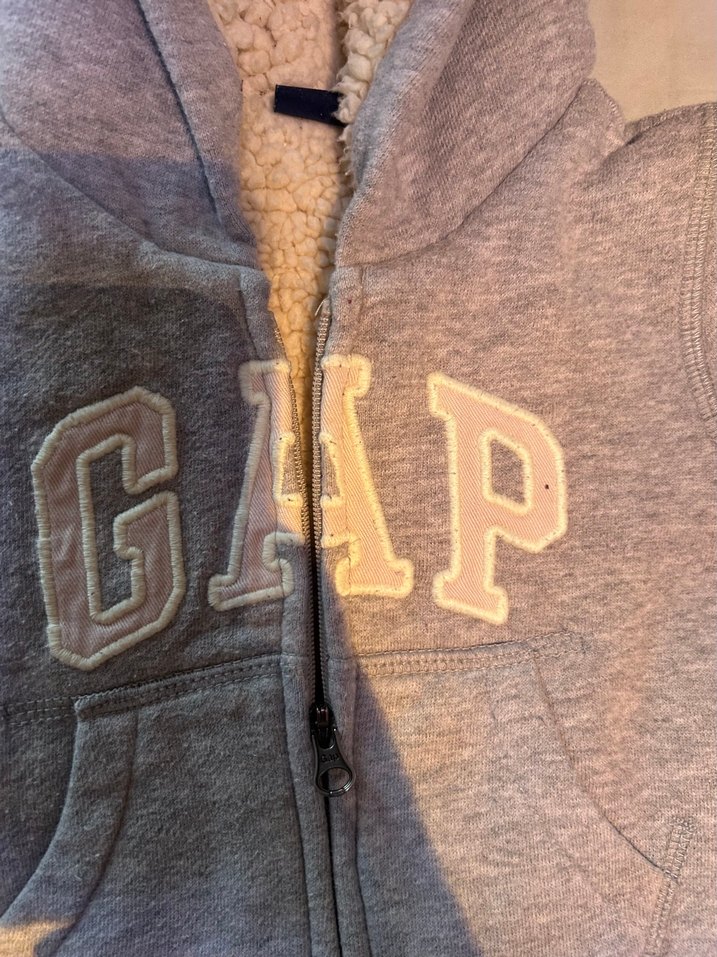 Bebek Gri Fermuarlı Sweatshirt ve Eşofman - Görsel 4