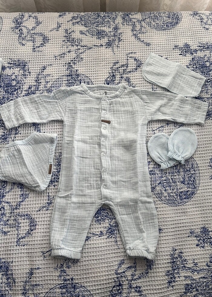 Caramell müslin hastane çıkışı - Görsel 3