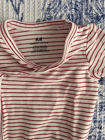 Yenidoğan Beden kırmızı Renk H&M zıbın
