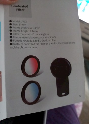 Mobil Telefon Lens Seti Super Geniş ve Makro
