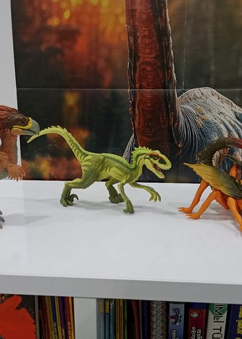 Beden Renk dinozor oyuncak figür