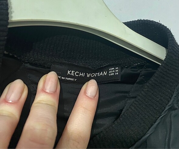 m Beden siyah Renk crop ceket