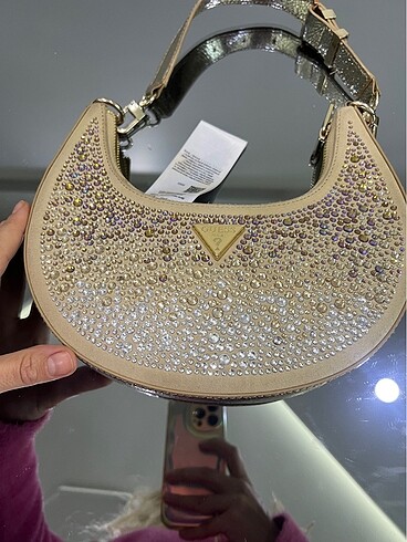 Guess Guess elmas taşlı sofia çanta
