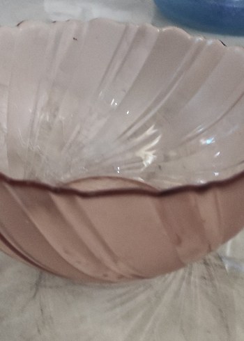 pembe Şeffaf Cam Kase - Görsel 4