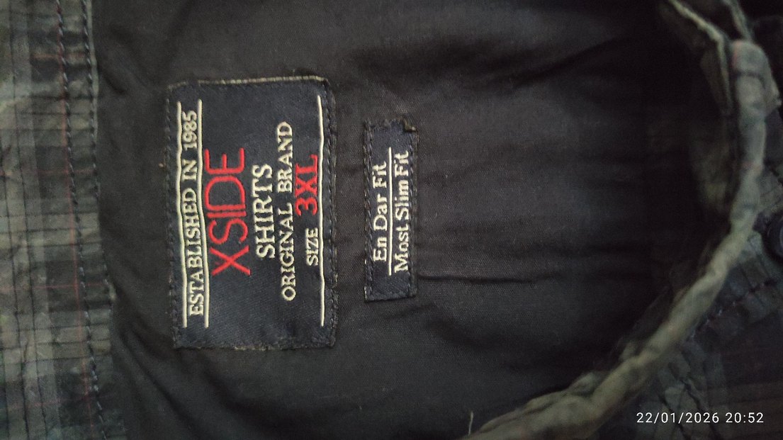 ekose erkek gömlek - Görsel 4