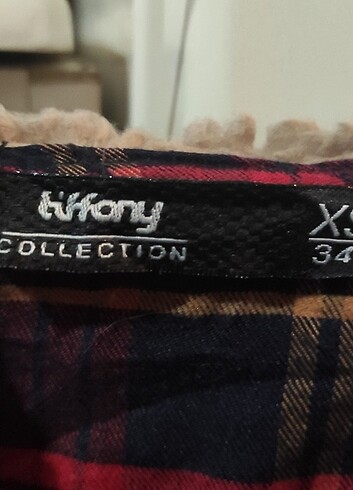 xs Beden bordo Renk Tiffany kapüşonlu gomlek