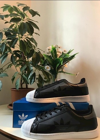 40 Beden siyah Renk Adidas Siyah Kadın Spor Ayakkabı