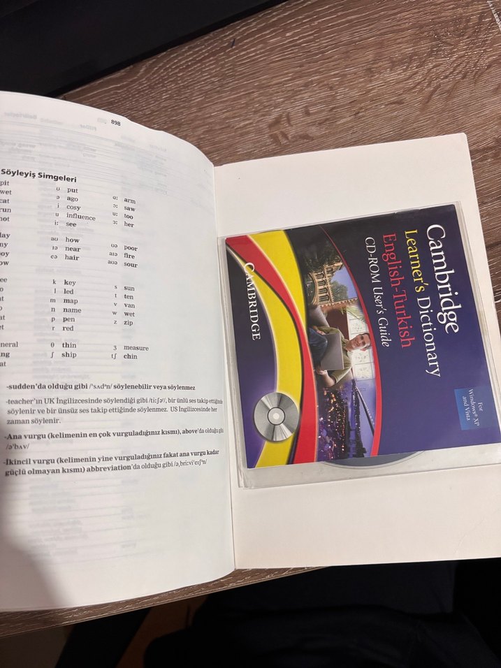 Cambridge İngilizce-Türkçe Öğrenci Sözlüğü - Görsel 3