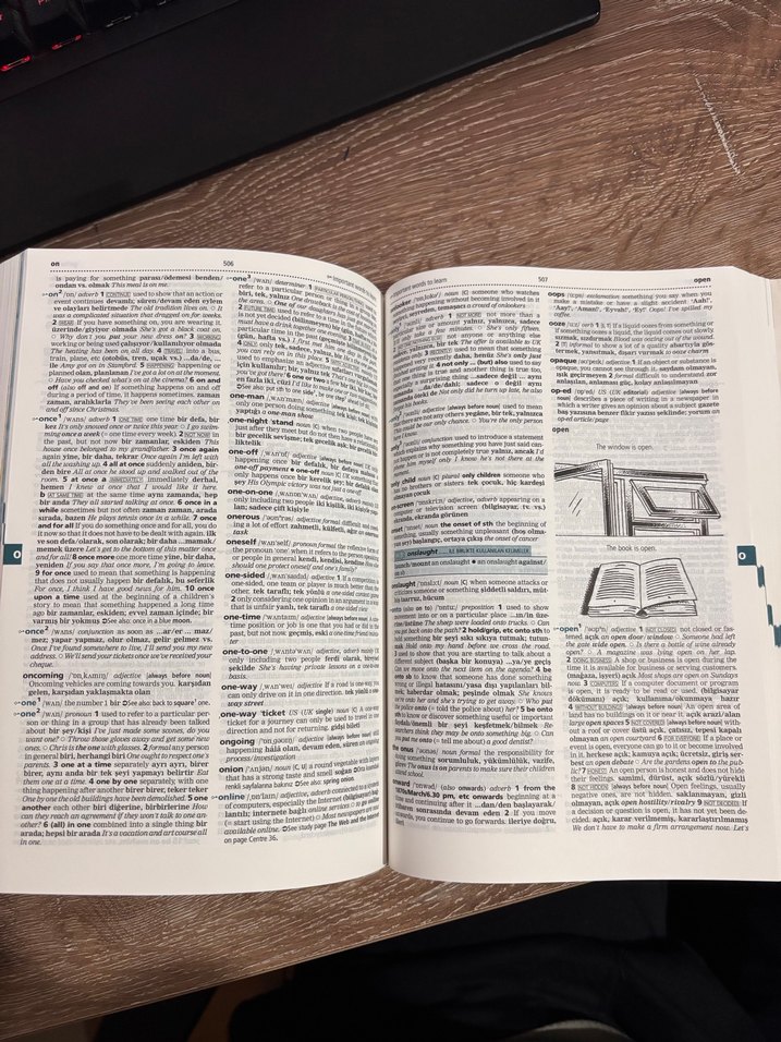 Cambridge İngilizce-Türkçe Öğrenci Sözlüğü - Görsel 4