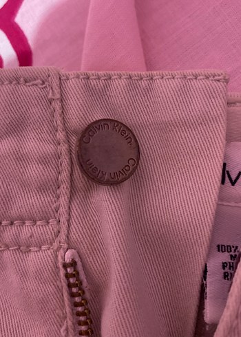 Calvin klein orjinal krem şort  Pamuk Şort - Görsel 4