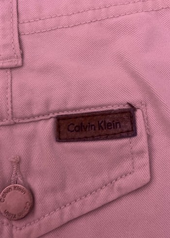Calvin klein orjinal krem şort  Pamuk Şort - Görsel 5