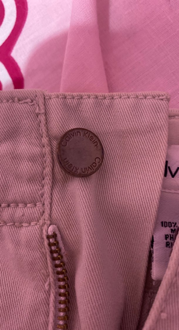 Calvin klein orjinal krem şort  Pamuk Şort - Görsel 4