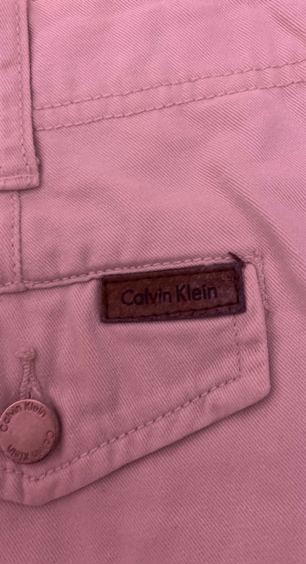 Calvin klein orjinal krem şort  Pamuk Şort - Görsel 5
