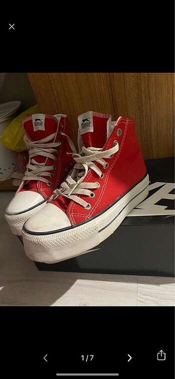 Kırmızı converse muadili