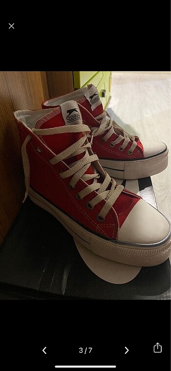 38 Beden Kırmızı converse muadili