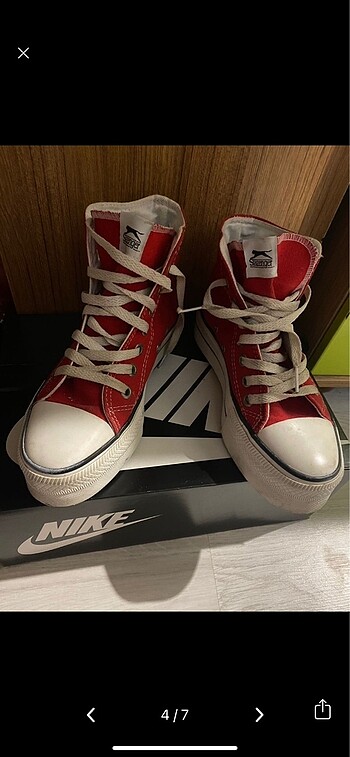 38 Beden kırmızı Renk Kırmızı converse muadili