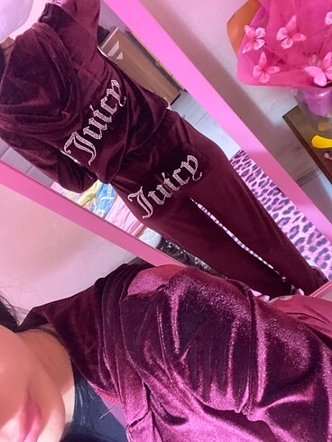 s Beden bordo Renk Bordo renk juicy couture takım