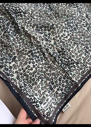 Çiçek Desenli eşarp fresh scarfs - Görsel 2