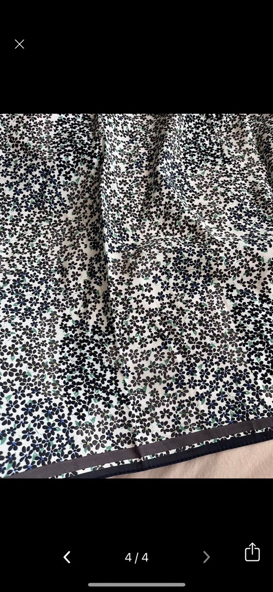 Çiçek Desenli eşarp fresh scarfs - Görsel 4