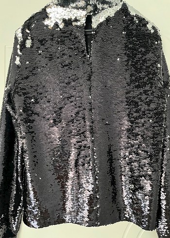 Pul payetli bluz - Görsel 6