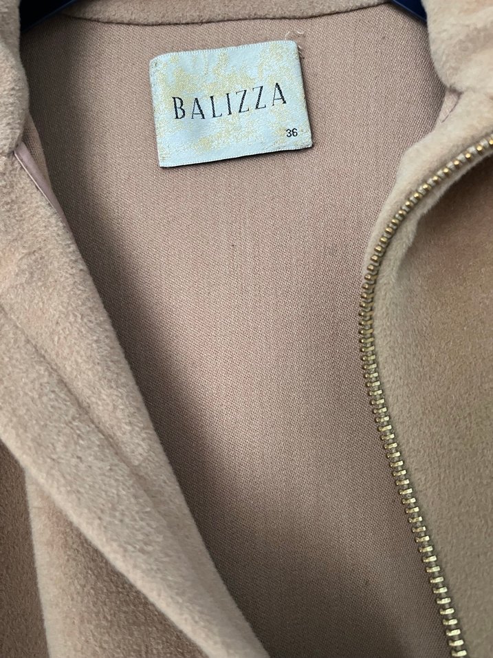 Fermuarlı Kahverengi Kadın Panço - Görsel 4