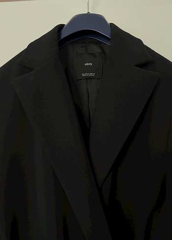 Mango Kemerli Siyah Kadın Blazer Ceket - Görsel 6