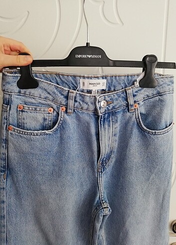 s Beden mavi Renk Mango jean