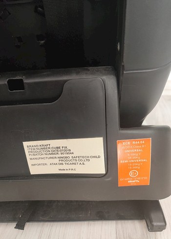 Kraft marka oto koltuğu - Görsel 3