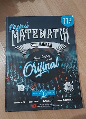 11.sinif orijinal yayinlari matematik test kitabi 
