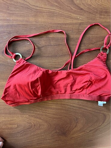 xs Beden Koton Kırmızı Bikini Takımı