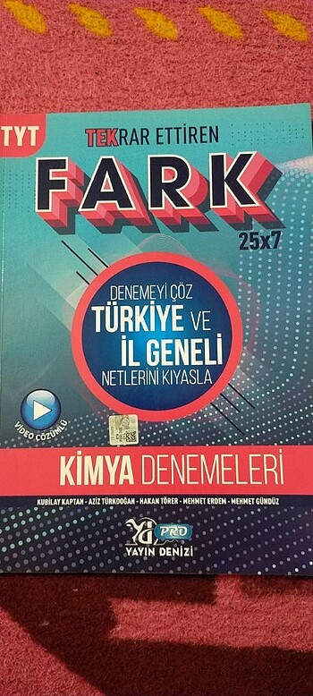 TYT kimya deneme