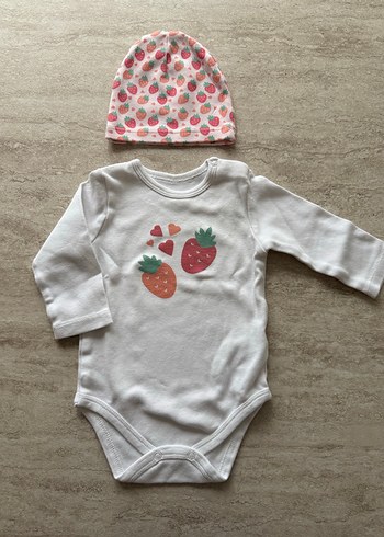 Kız Bebek Uzun Kollu Patikli 3lü Takım - Görsel 2