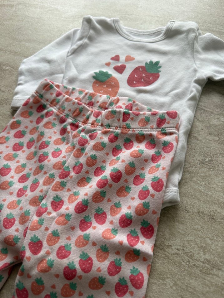 Kız Bebek Uzun Kollu Patikli 3lü Takım - Görsel 4