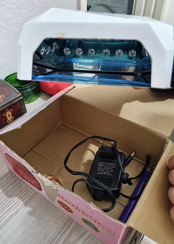 Renkli Quick CCFL LED Tırnak Lambası - Görsel 6