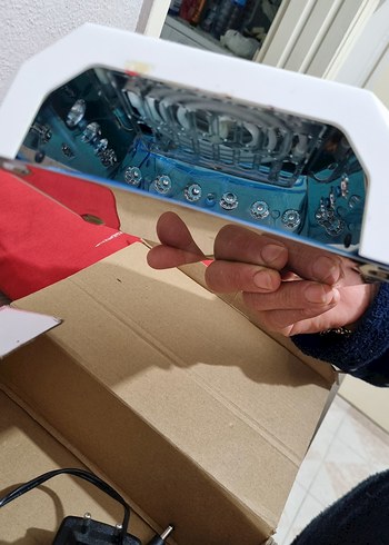 Renkli Quick CCFL LED Tırnak Lambası - Görsel 4