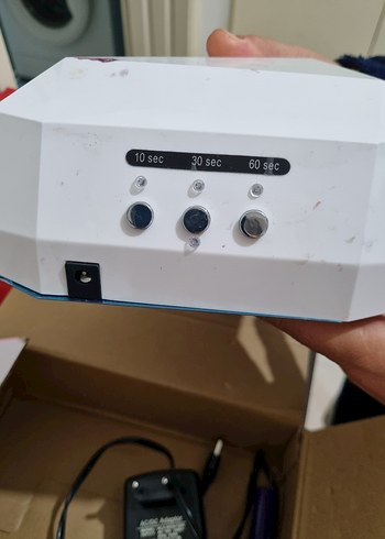 Renkli Quick CCFL LED Tırnak Lambası - Görsel 2