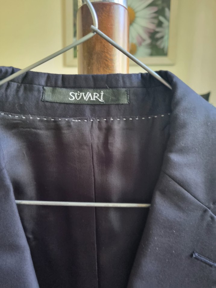 SÜVARİ Lacivert Erkek Ofis Takım Elbise Ceketi - Görsel 2