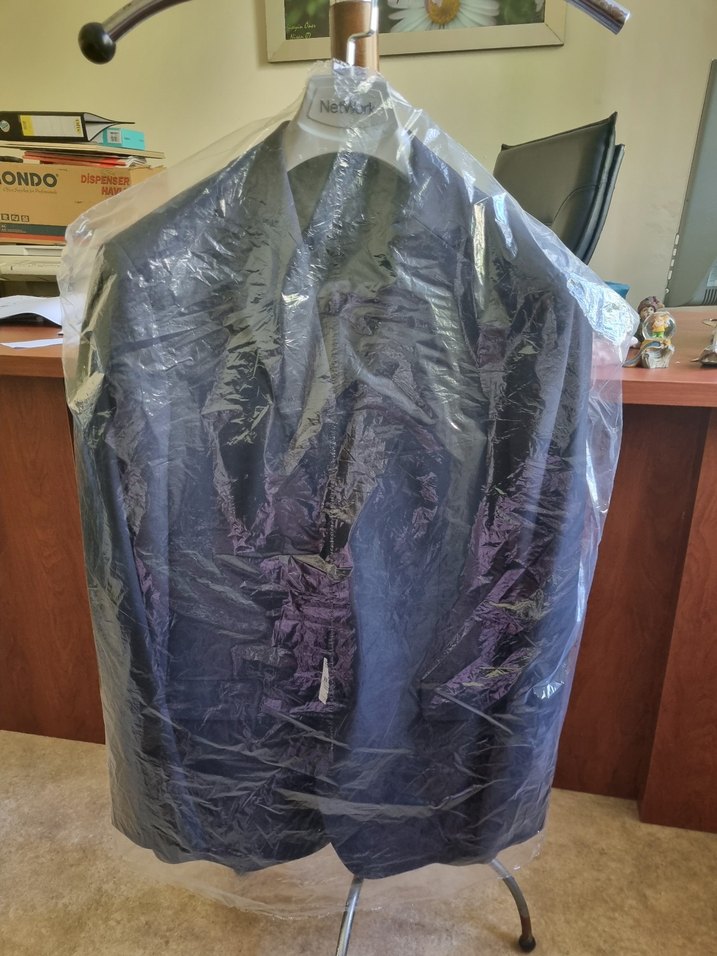 NETWORK Lacivert mikro yün karışımlı Takim Elbise - Görsel 4