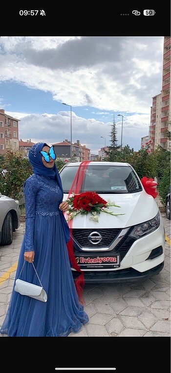 Tesettür abiye elbise