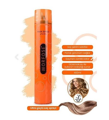 Morfose Ultra Strong Saç Spreyi 400 Ml