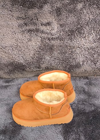 39 Beden UGG PLATFORM TABAN TABA RENK YENİ SEZON SIFIR KUTULU ÜRÜN