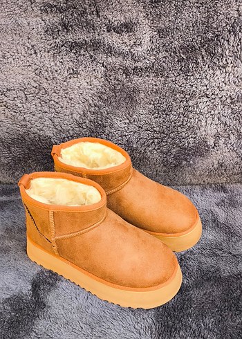 Ugg UGG ULTRAMİNİ PLATFORM TABAN TABA RENK KADIN BOT