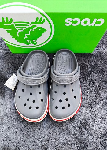 36 Beden gri Renk Gri Crocs Kadın Terlik